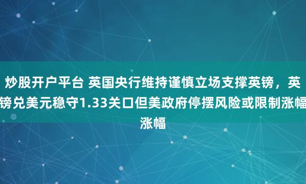 炒股开户平台 英国央行维持谨慎立场支撑英镑，英镑兑美元稳守1.33关口但美政府停摆风险或限制涨幅
